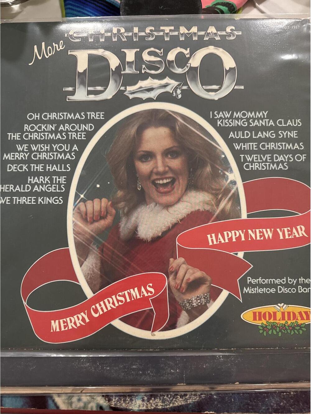 More Christmas Disco Vinyl Record by Mistletoe Disco Band